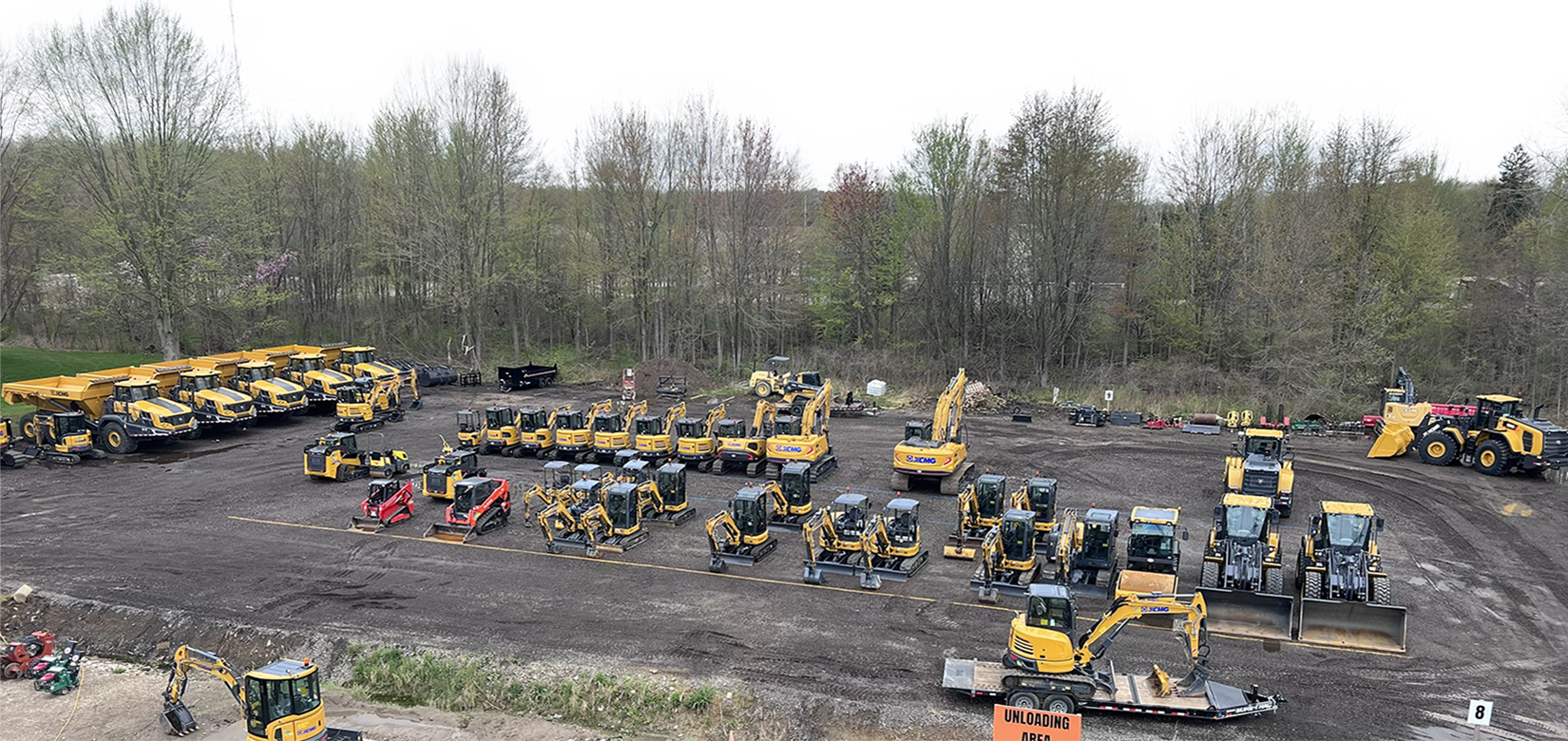 XCMG excavators